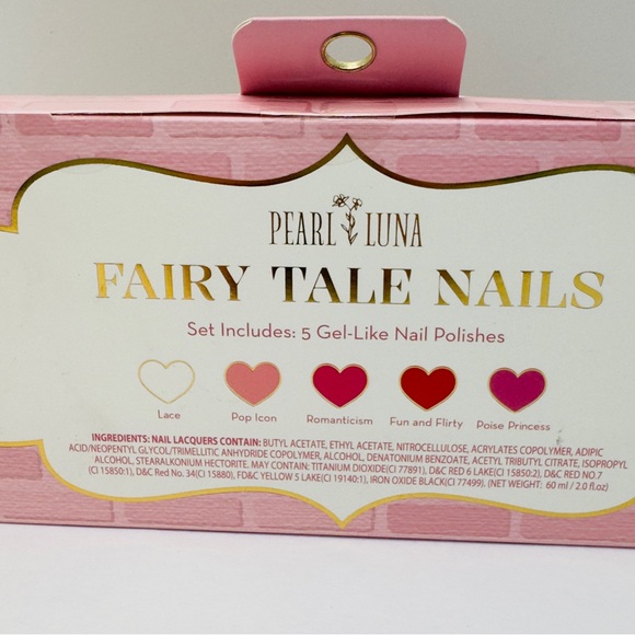 Pearl Luna Fairy Tale Nails Set: 5 Gel-Like Polishes, New & Sealed - Picture 4 of 10